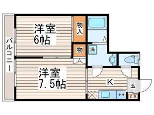 ステ－タスヒルＡＲＡの物件間取画像